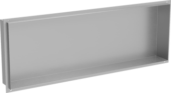 Mexen X-Wall-NR bélelt faliszekrény perem nélkül, 90 x 30 cm, inox - 1911903010