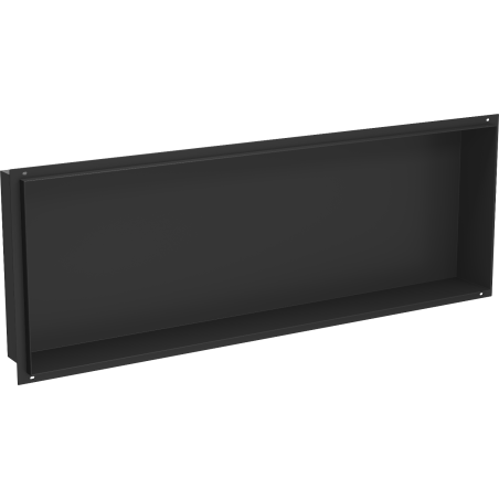 Mexen X-Wall-NR raft încastrat fără flanșă 90 x 30 cm, negru - 1971903010