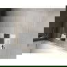 Mexen X-Wall-NR perem nélküli, polcos, falba süllyesztett polc 90 x 30 cm, inox - 1911903010S