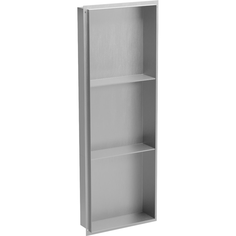 Mexen X-Wall-NR fül nélküli fülke polc 90 x 30 cm, inox - 1911903010S