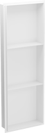 Mexen X-Wall-NR raft de nișă fără flanșă cu etajeră 90 x 30 cm, alb - 1921903010S