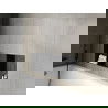 Mexen X-Wall-NR perem nélküli beépített polc 90 x 30 cm, fekete - 1971903010S
