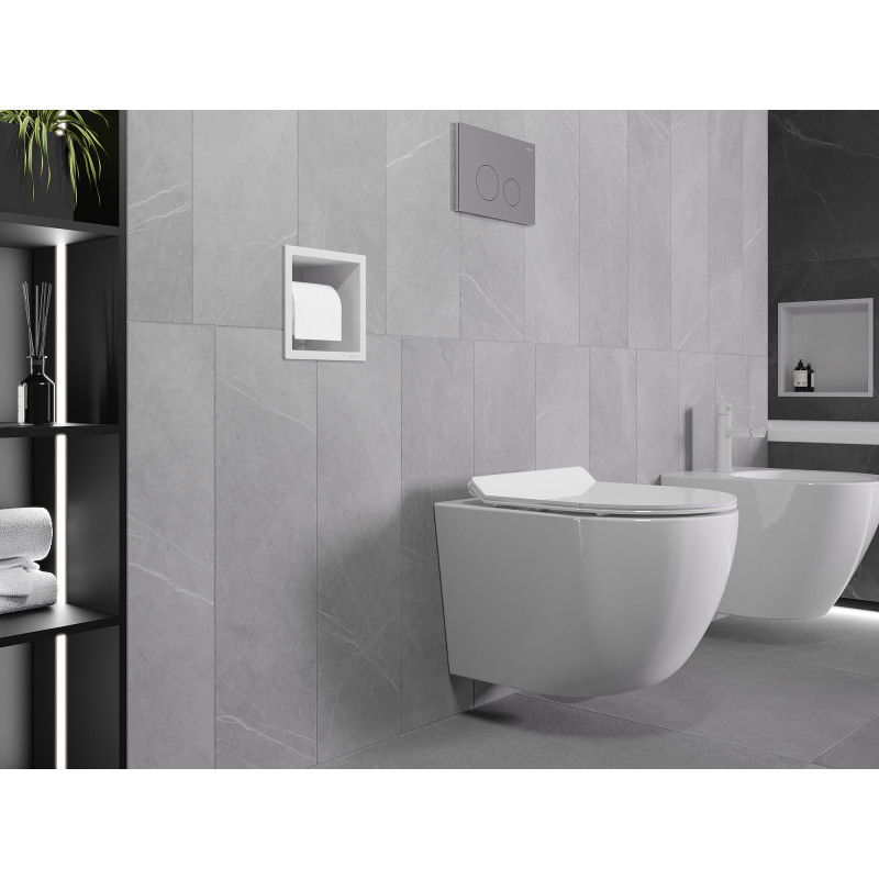 Mexen X-Wall-P WC-papírtartó, fehér - 1923