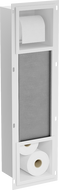 Mexen X-Wall-BP suport hârtie igienică cu distribuitor, alb - 1924
