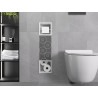 Mexen X-Wall-BP suport hârtie igienică cu distribuitor, alb - 1924