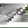 Mexen Luvo Slim szabadon álló kád 170 x 75 cm, fehér, fehér túlfolyó - 52801707500-20