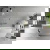 Mexen Luvo Slim szabadon álló kád 170 x 75 cm, fehér, arany szálcsiszolt túlfolyó - 52801707500-55