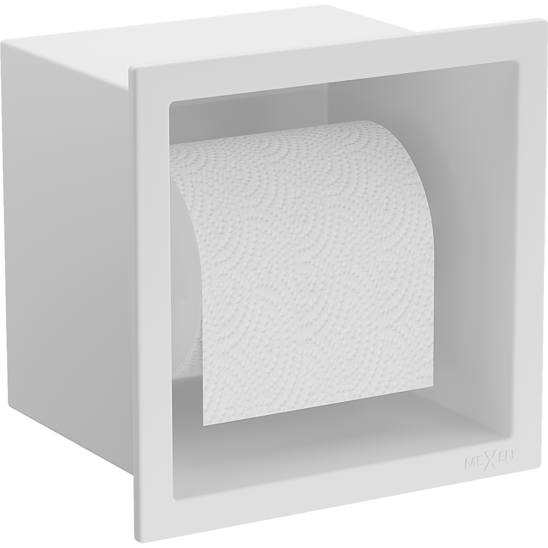 Mexen X-Wall-P WC-papírtartó, fehér - 1923