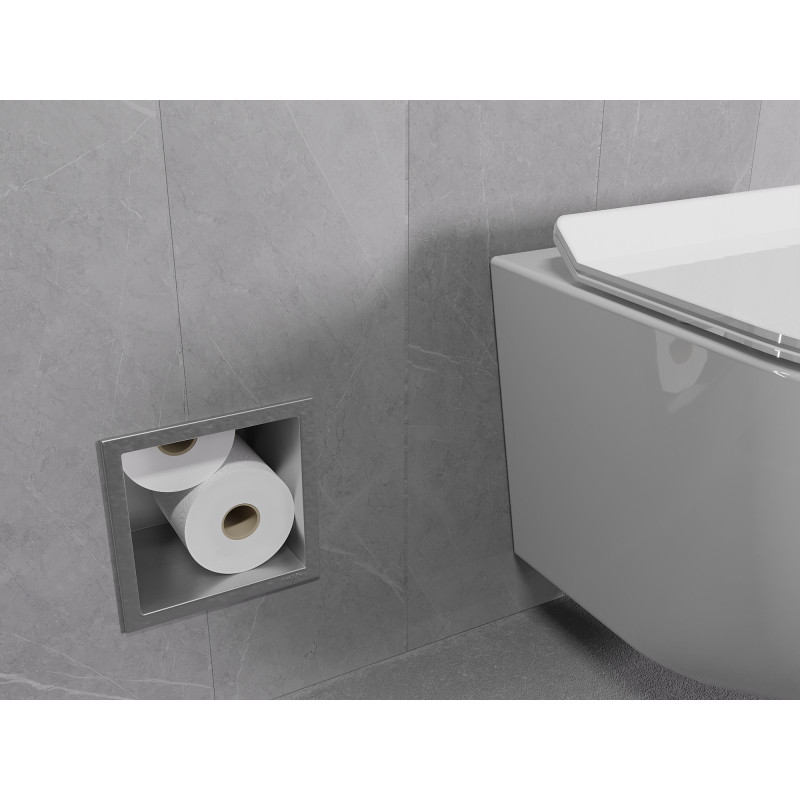 Mexen X-Wall-B suport pentru hârtie igienică, inox - 1915
