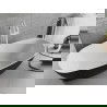 Mexen Luvo Slim cadă freestanding 170 x 75 cm, albă/neagră, preaplin alb - 52801707575-20