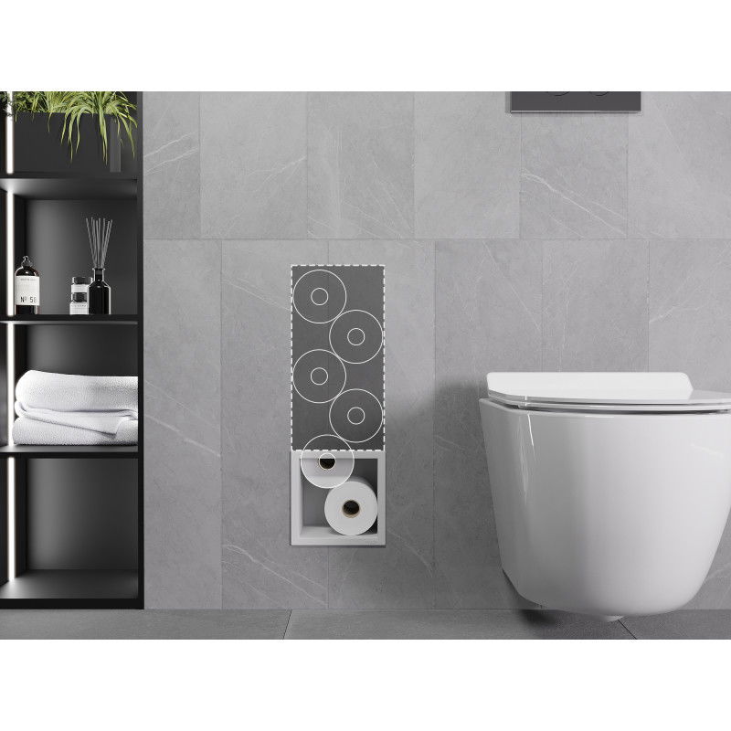 Mexen X-Wall-B toalettpapír-tartó, fehér - 1925