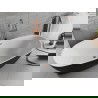 Mexen Luvo Slim szabadon álló kád 170 x 75 cm, fehér/fekete, rózsaarany túlfolyó - 52801707575-60
