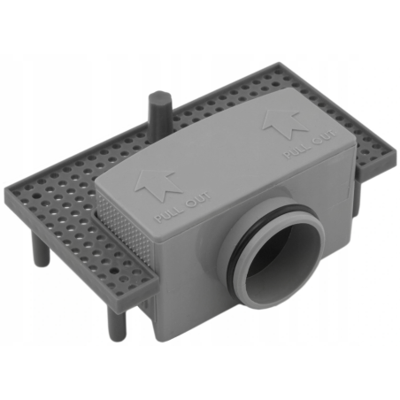 Mexen szűrővel ellátott szifon vonalmenti lefolyókhoz, szürke - 1010099