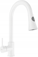 Mexen Elia baterie de bucătărie, albă cu pete - 670101-26
