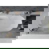 Mexen Oval Slim szabadon álló fal melletti kád 170 x 80 cm, fehér/fekete, fehér túlfolyó - 52661708075-20