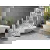 Mexen Olea cadă de baie independentă model 170 x 80 cm, albă, preaplin crom - 52821708000-01