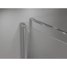 Mexen Mist-F jobbra nyíló zuhanykabin 100 x 120 cm, átlátszó, króm - 8A6T-100-120-01-00-P