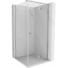 Cabina de duș pliabilă dreapta Mexen Mist-F T 120 x 120 cm, transparent, crom - 8A6T-120-120-01-00-P