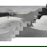 Mexen Lira cadă de sine stătătoare model 170 x 80 cm, albă, preaplin auriu - 52831708000-50