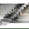 Mexen Lira szabadon álló kád 170 x 80 cm, fehér, aranyszínű szálcsiszolt túlfolyó - 52831708000-55