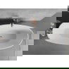 Mexen Lira cadă de baie independentă model 170 x 80 cm, albă, preaplin aur roz - 52831708000-60