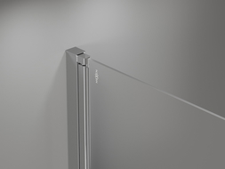 Mexen Mist-B uși de duș batante 65 cm, transparent, crom - 8A2-065-000-01-00