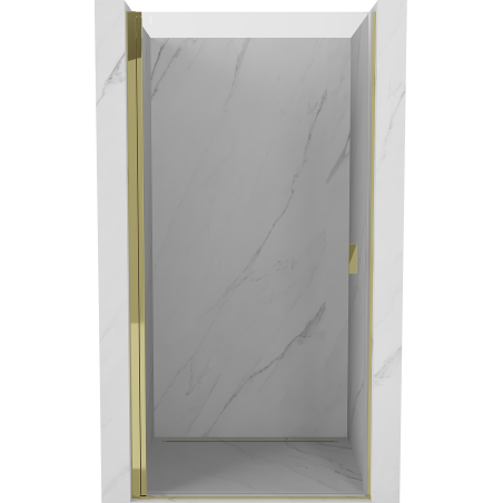 Mexen Mist-B ușă de duș batantă 65 cm, transparentă, aurie - 8A2-065-000-50-00