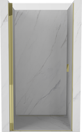 Mexen Mist-B ușă de duș batantă 65 cm, transparentă, aurie - 8A2-065-000-50-00