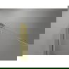 Mexen Mist-B ușă de duș pivotantă 100 cm, transparentă, aurie periată - 8A2-100-000-55-00
