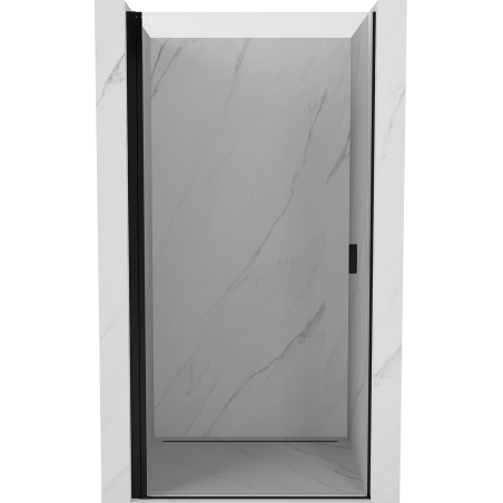 Mexen Mist-B ușă de duș batantă 65 cm, transparentă, neagră - 8A2-065-000-70-00