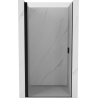 Mexen Mist-B ușă de duș batantă 65 cm, transparentă, neagră - 8A2-065-000-70-00