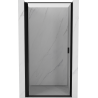 Mexen Mist-B ușă de duș cu balamale stânga 90 cm, cadru negru, negru - 8A2-090-000-70-70-L