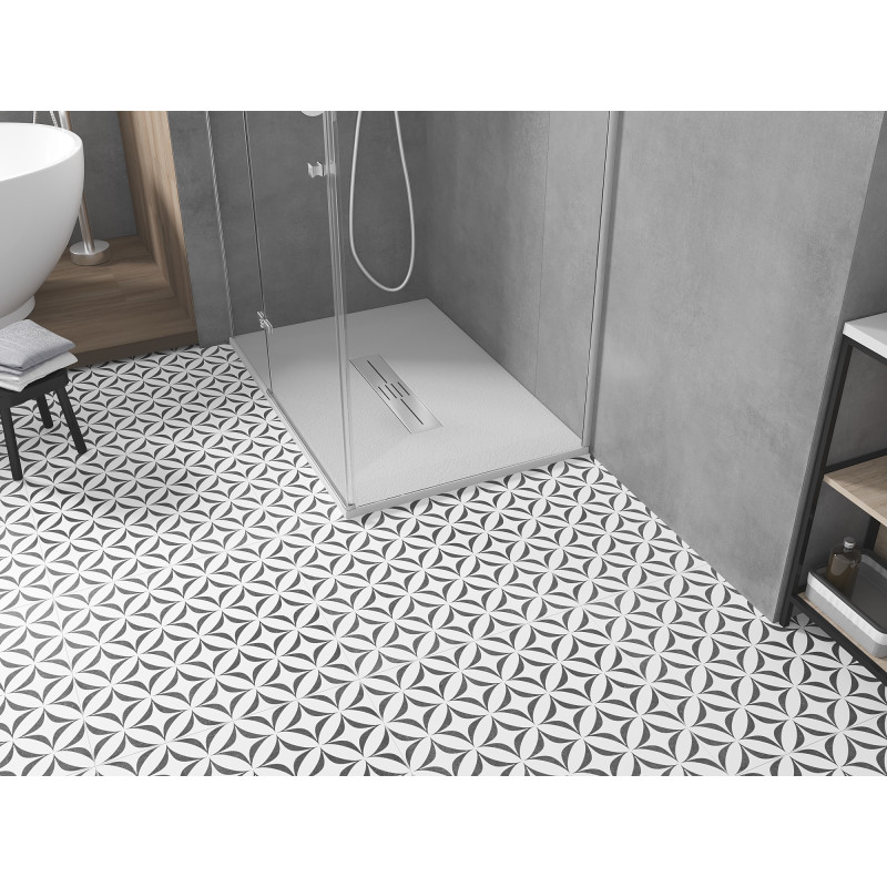 Mexen Toro tăviță de duș dreptunghiulară SMC 100 x 70 cm, albă - 43107010