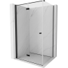 Mexen Mist-F T cabină de duș pliabilă stânga 115 x 85 cm, transparent, negru - 8A6T-115-085-70-00-L