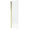 Mexen Mist paravan de baie 1-canat 60 x 150 cm, transparent, auriu - 8A9-060-001-50-00