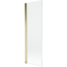 Mexen Mist paravan de duș 1-pliabil 60 x 150 cm, transparent, auriu - 8A9-060-001-50-00