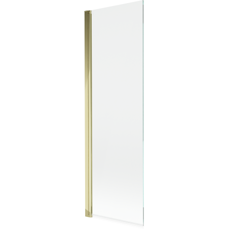 Mexen Mist 1-szárnyas fürdőszobai paraván 70 x 150 cm, átlátszó, arany - 8A9-070-001-50-00