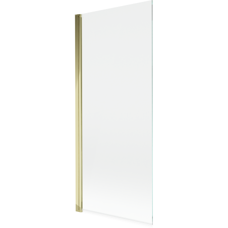 Mexen Mist paravan de cadă 1-bucată 80 x 150 cm, transparent, auriu - 8A9-080-001-50-00