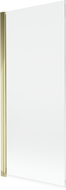 Mexen Mist paravan de duș cu 1 panou 80 x 150 cm, transparent, auriu - 8A9-080-001-50-00