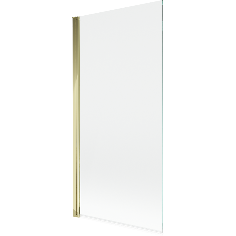 Mexen Mist egy szárnyú fürdőfal 90 x 150 cm, átlátszó, arany - 8A9-090-001-50-00
