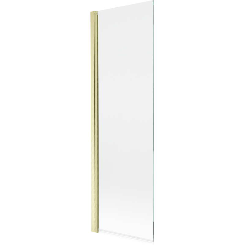 Mexen Mist paravan de cadă cu 1 panou 70 x 150 cm, transparent, auriu periat - 8A9-070-001-55-00