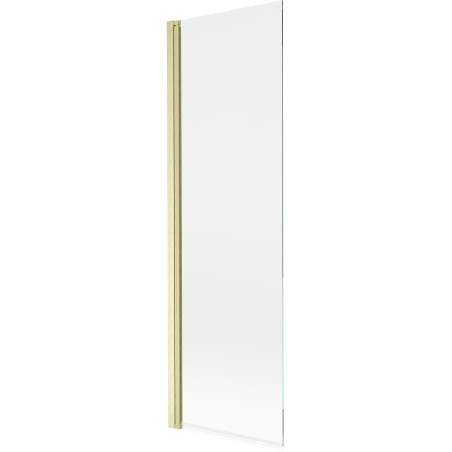 Paravan cadă Mexen Mist 1 canat 70 x 150 cm, transparent, auriu periat - 8A9-070-001-55-00