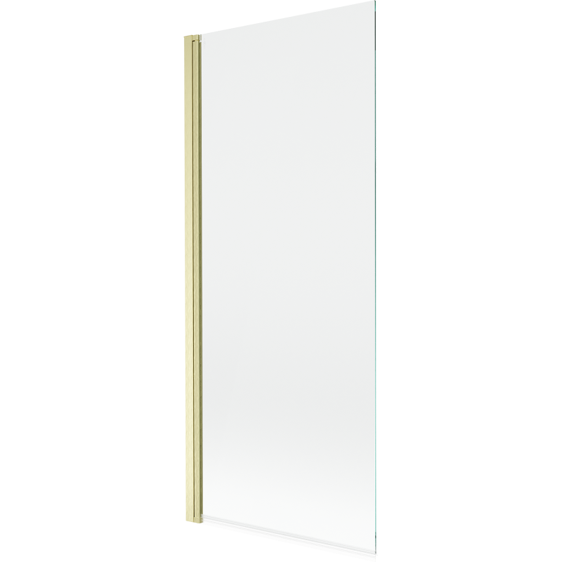 Paravan cadă Mexen Mist cu 1 panou 80 x 150 cm, transparent, aurit periat - 8A9-080-001-55-00