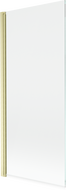 Mexen Mist paravan de duș cu 1 panou 80 x 150 cm, transparent, auriu periat - 8A9-080-001-55-00