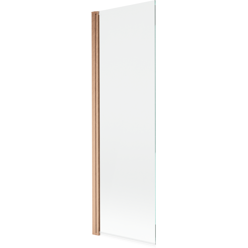 Mexen Mist paravan de baie cu 1 panou 60 x 150 cm, transparent, cupru periat - 8A9-060-001-65-00