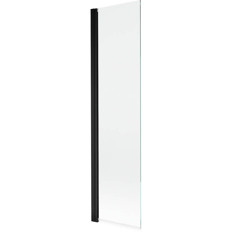 Ecran de duș Mexen Mist 1-panou 50 x 150 cm, transparent, negru - 8A9-050-001-70-00
