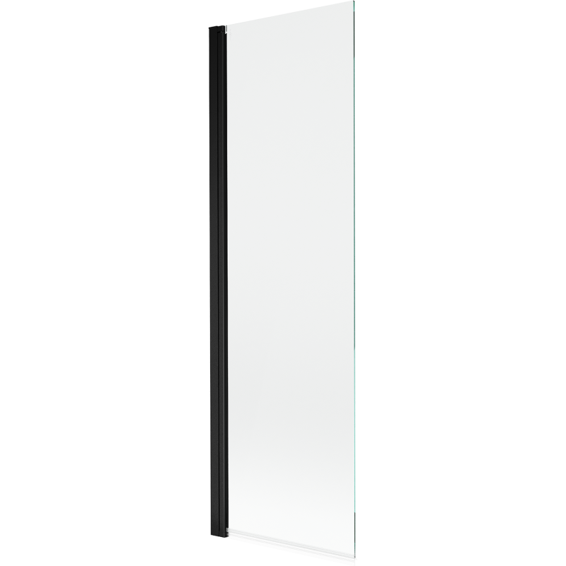 Mexen Mist paravan de cadă cu 1 panou 60 x 150 cm, transparent, negru - 8A9-060-001-70-00