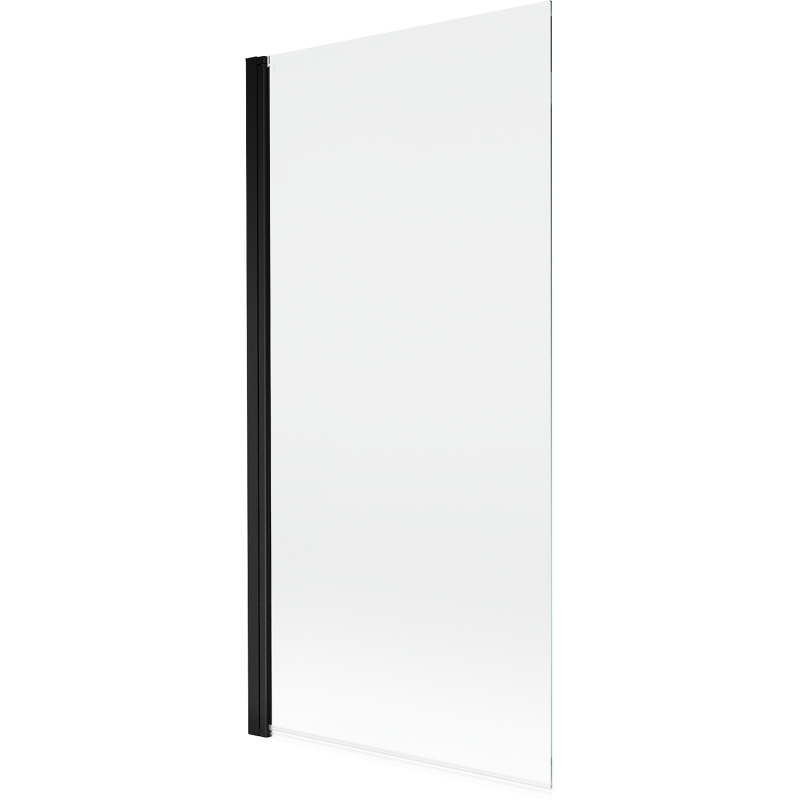 Mexen Mist egy szárnyú zuhanyfal 90 x 150 cm, átlátszó, fekete - 8A9-090-001-70-00
