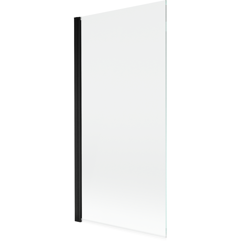Mexen Mist paravan de cadă cu 1 panou 90 x 150 cm, transparent, negru - 8A9-090-001-70-00