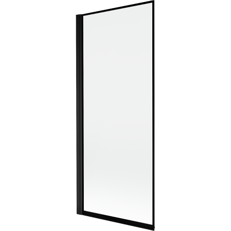 Mexen Mist egyajtós balos 80 x 150 cm zuhanyfal, fekete keret, fekete - 8A9-080-001-70-70-L